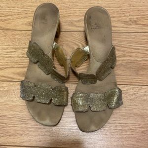 Il Sandalo Palm Beach gold size 39 leather